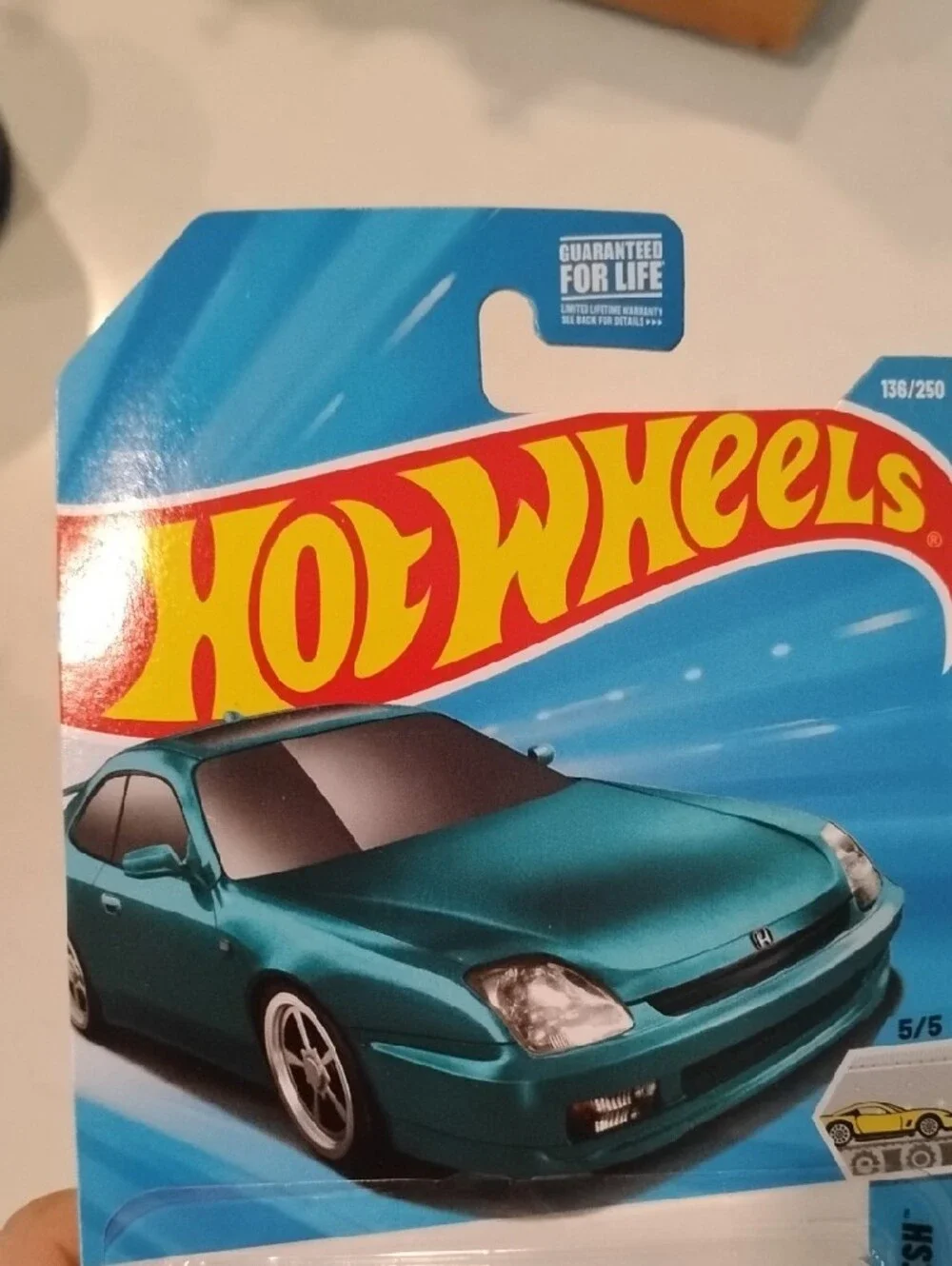 Mattel Hot Wheels '98 Honda Prelude Teal Die-Cast Car